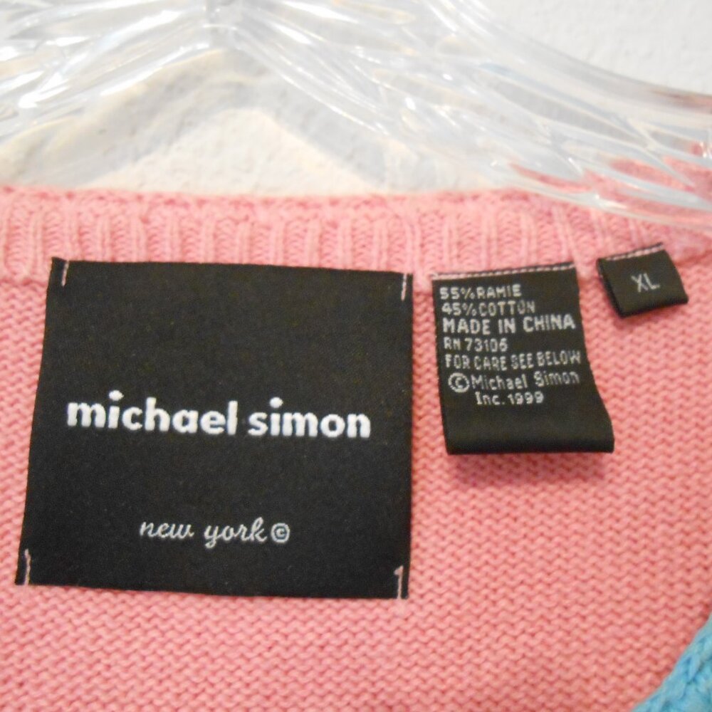 Michael Simon Easter Bunny Sweater - image 2